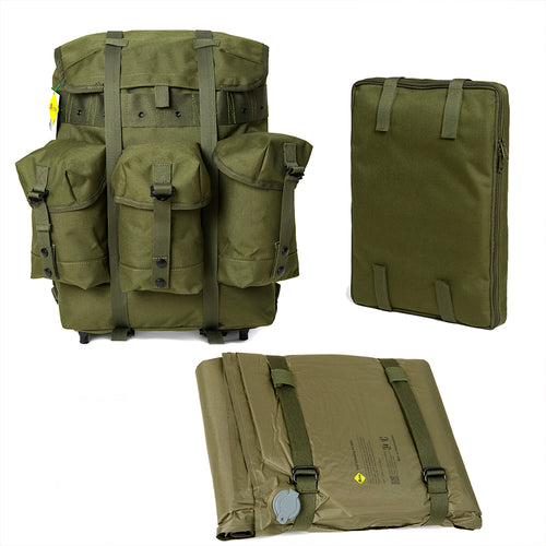 Akmax Military Medium Alice Pack Tactical Combat Rucksack Plus Sleeping Mat - AKmax Military