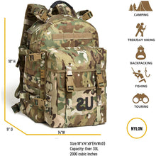 Load image into Gallery viewer, Akmax Military Rifleman Assault Army Tactical Combat Outdoor Rucksack Backpack Multicam - AKmax Military
