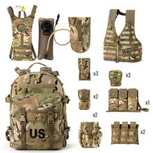 Load image into Gallery viewer, Akmax Military Rifleman Tactical Assault FLC Combat Vest Rucksack Backpack - AKmax Military
