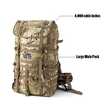 Load image into Gallery viewer, Akmax Military MOLLE 2 Army Large Rucksack with Frame Multicam - AKmax Military
