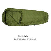 Load image into Gallery viewer, Akmax Military Waterproof All-Season Multifunctional Modular Sleeping Bag with Bivy Cover - AKmax Military
