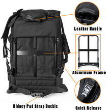 Load image into Gallery viewer, Akmax Military Large Alice Pack Survival Army Tactical Outdoor Rucksack Backpack Black - AKmax Military
