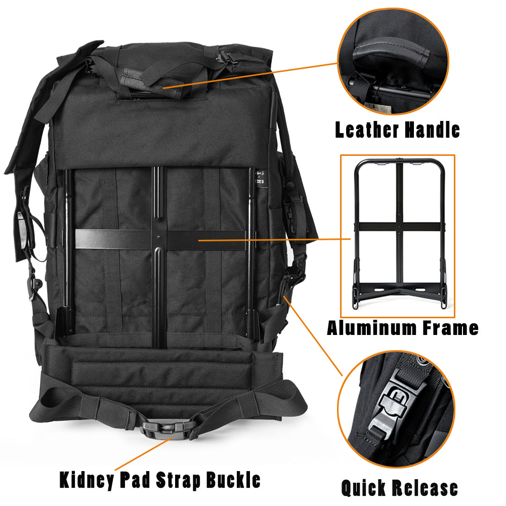 Akmax Alice Large Pack Survival Combat ALICE Rucksack Backpack Black – AKmax