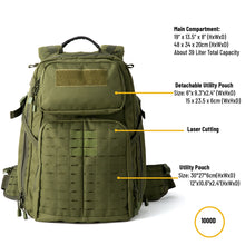 Load image into Gallery viewer, Akmax Military Adventure 48H Bug-Out Bag Outdoor Hiking Backpack - AKmax Military
