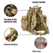 Load image into Gallery viewer, Akmax Military Molle Ranger Assault Army Tactical Outdoor Rucksack with Frame - AKmax Military
