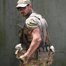 Load image into Gallery viewer, Akmax Military Rifleman Fighting Load Carrier Vest and Army Pouches Multicam - AKmax Military
